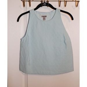 NWT Chelsea28 light blue open back tank